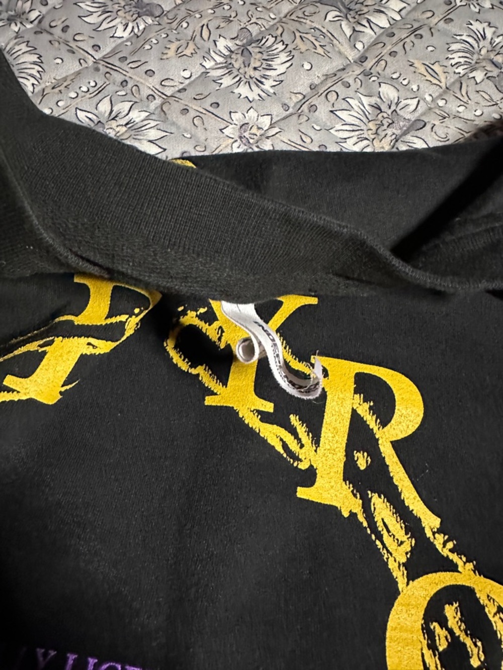 Jid Forever album Crewneck Sweatshirt with Yellow Ring Print - Picture 5 of 5
